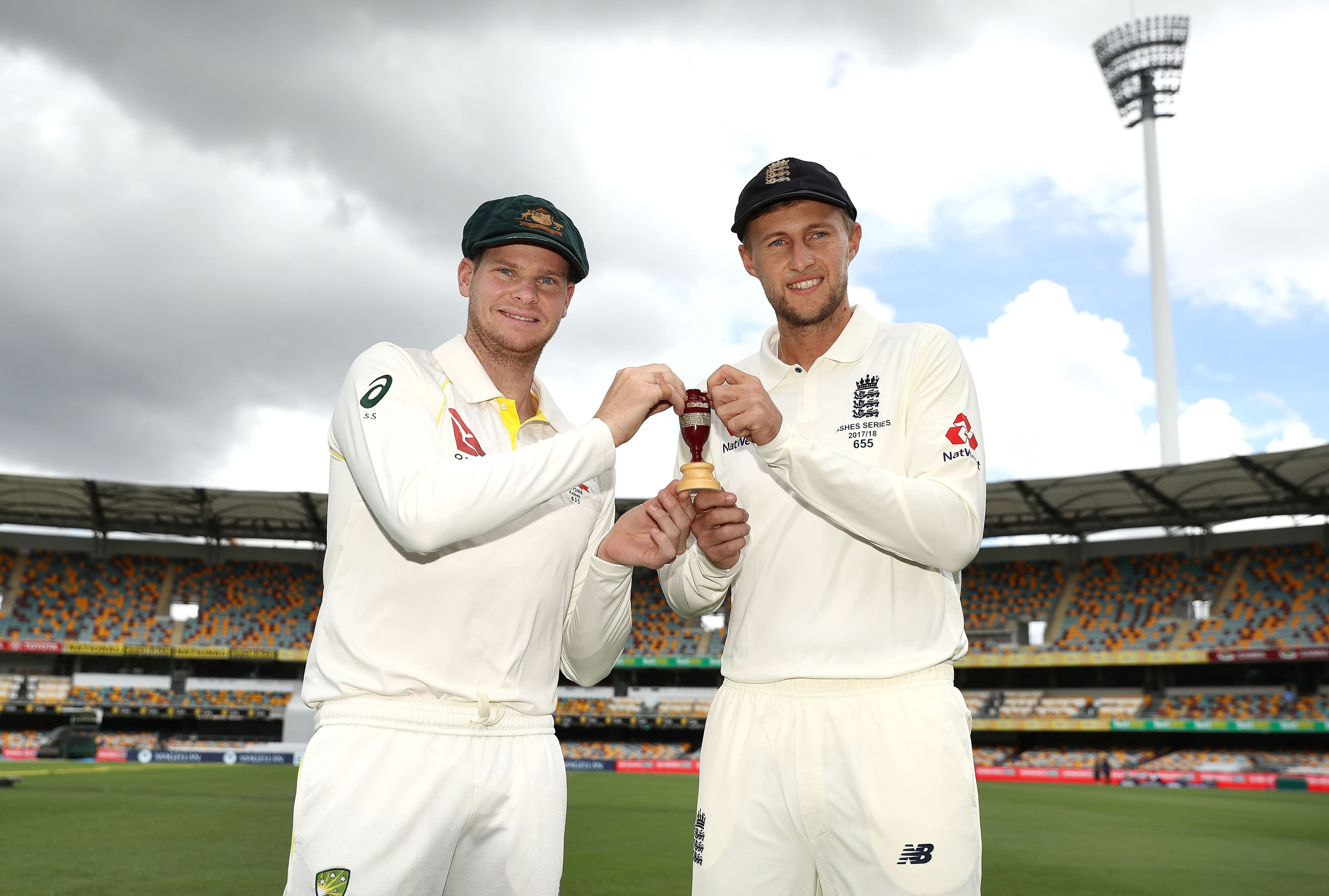 Steve Smith, Captain of Australia and Joe Root, Captain of England