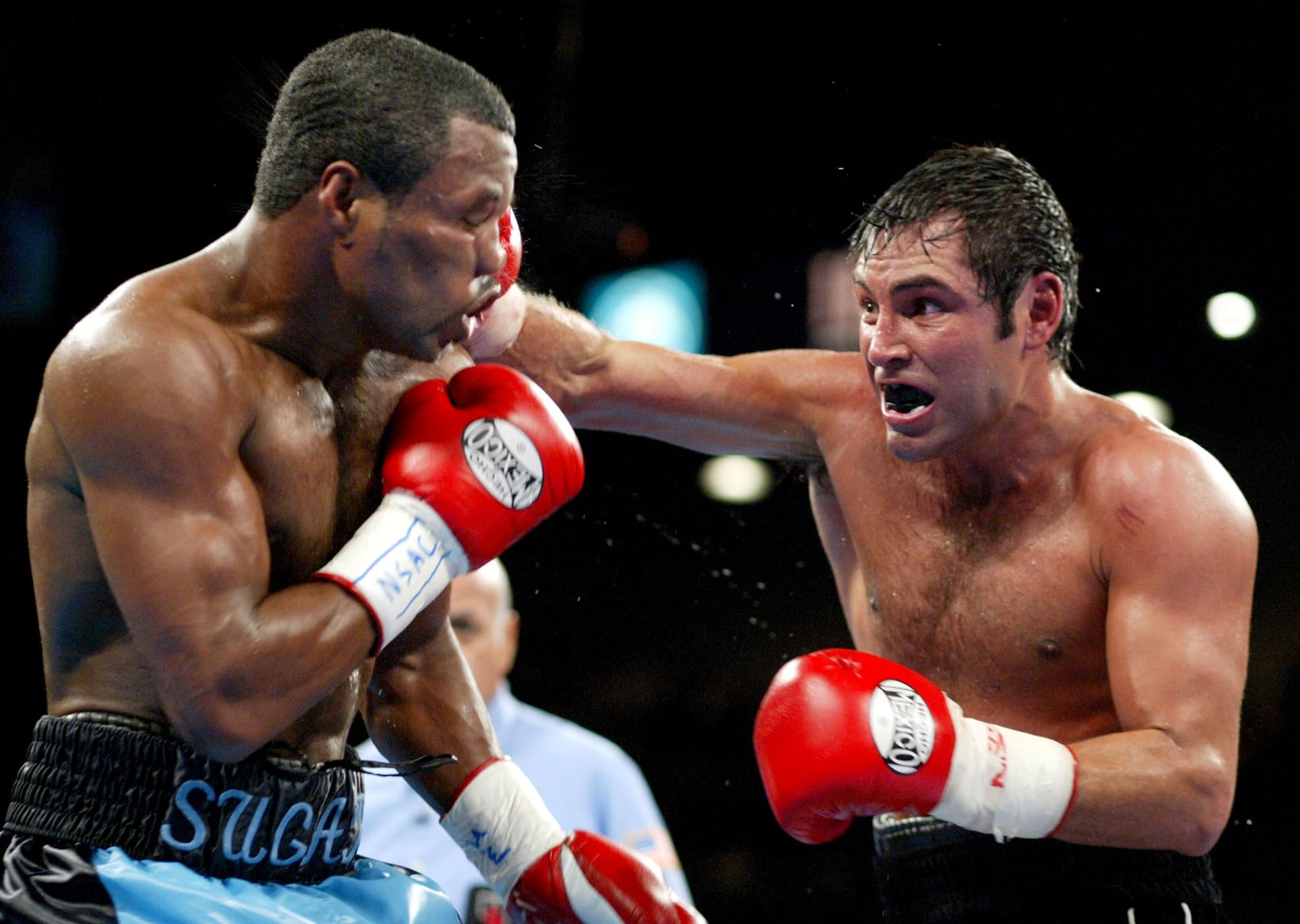 Sugar Shane Mosley vs Oscar De La Hoya