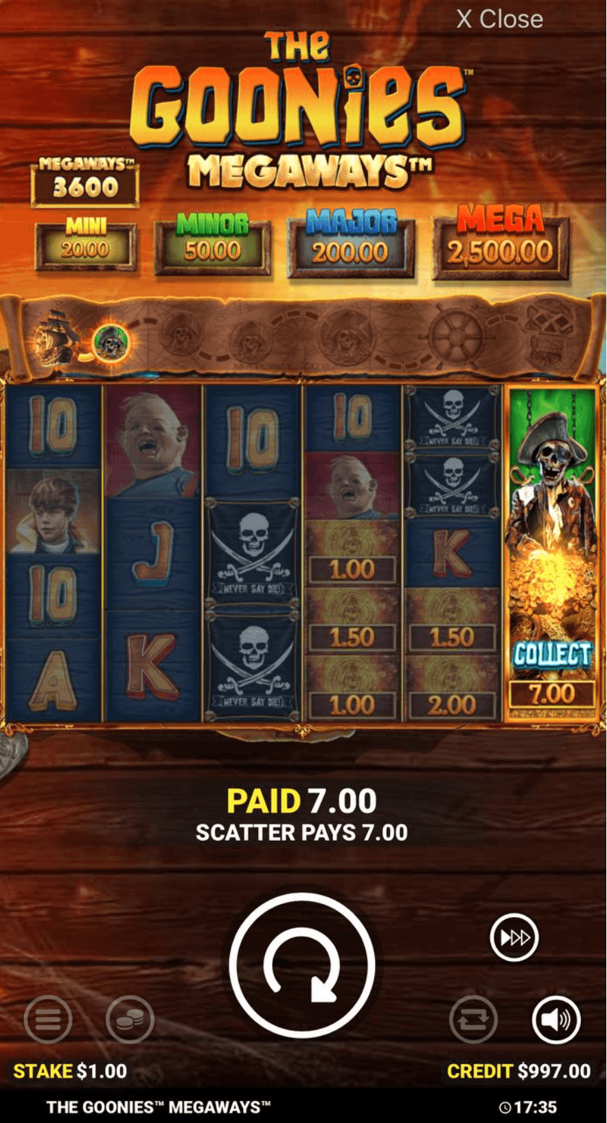 The Goonies Megaways