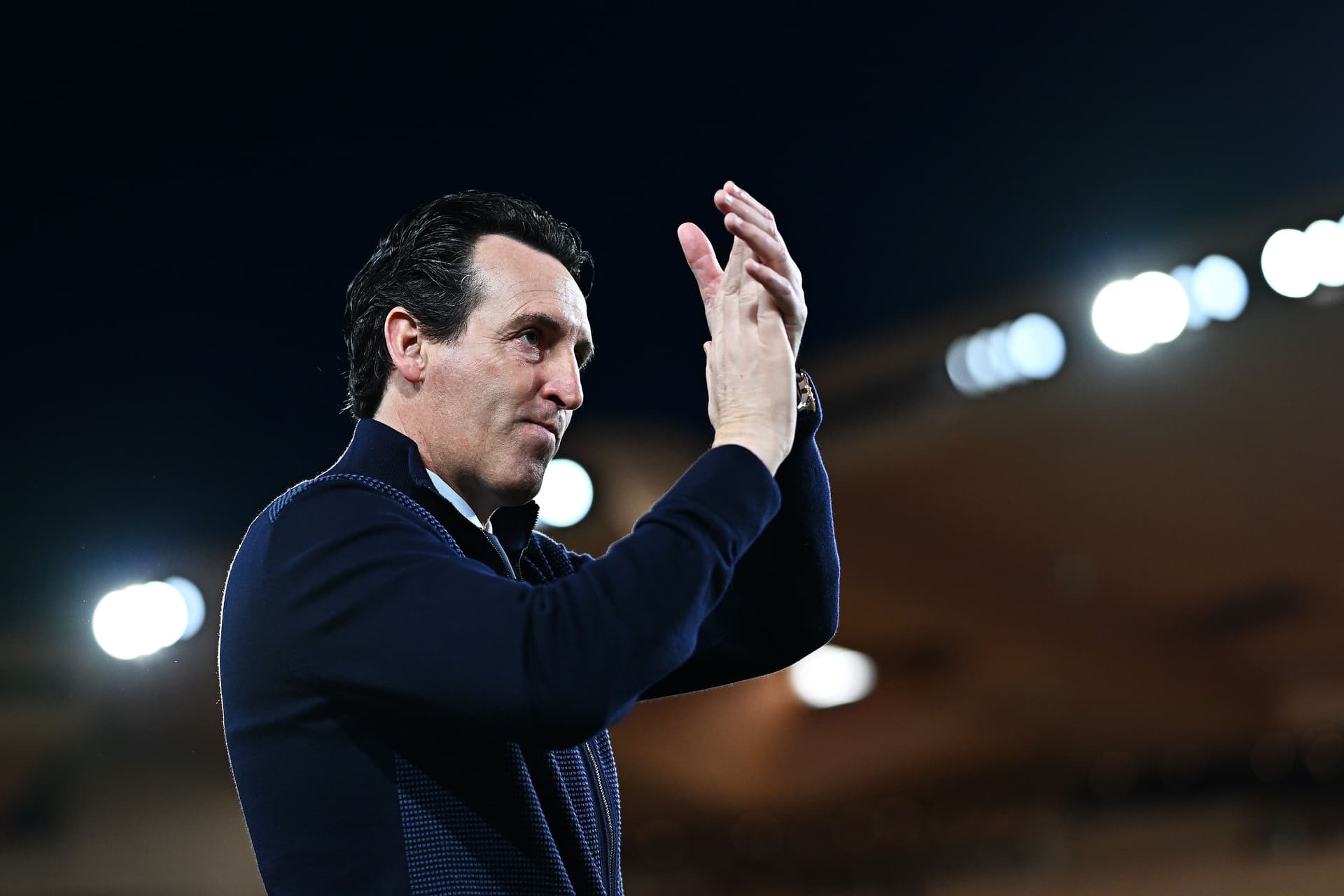 Unai Emery, Manager of Aston Villa,
