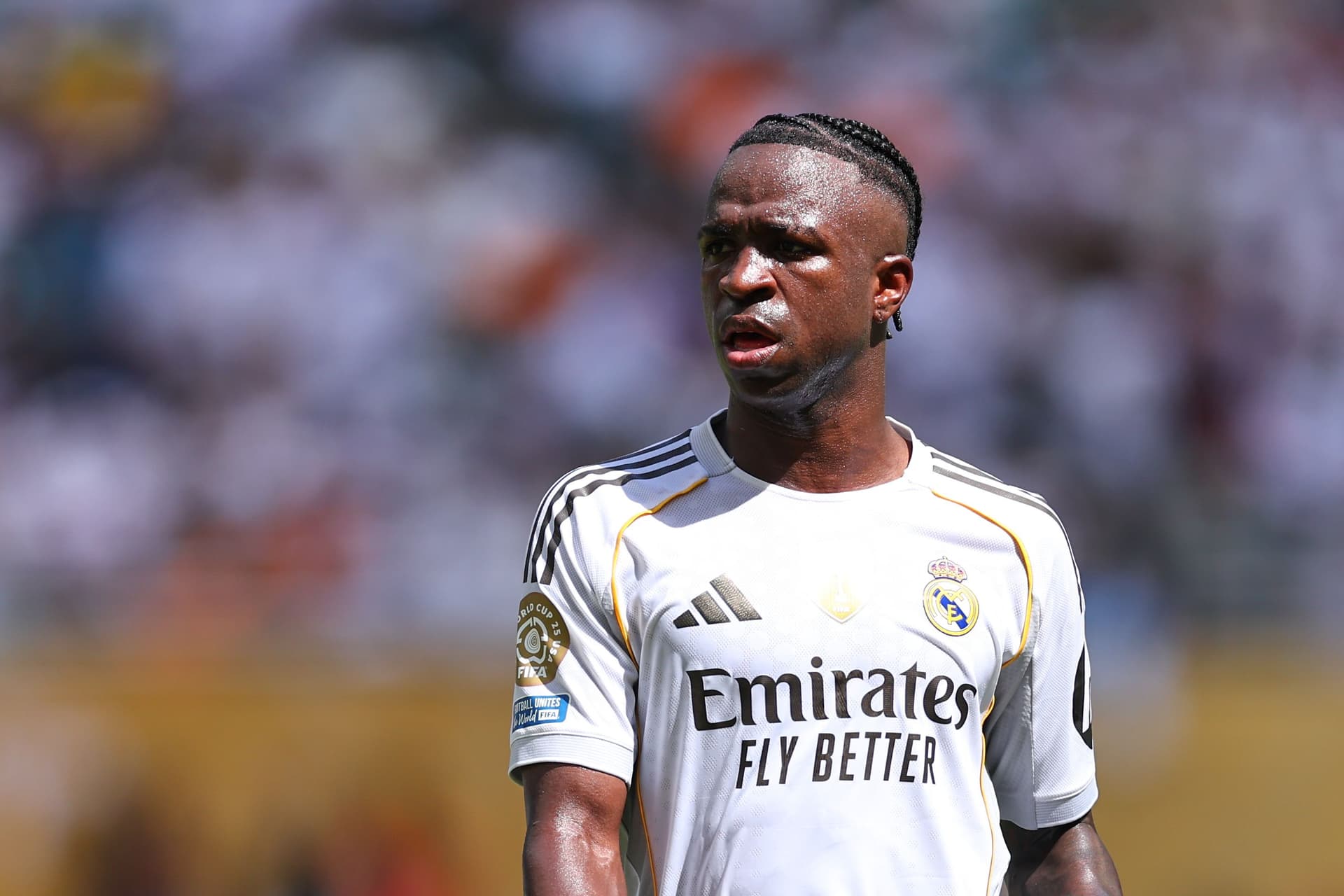 Vinicius Junior of Real Madrid during the FIFA Club World Cup 2025