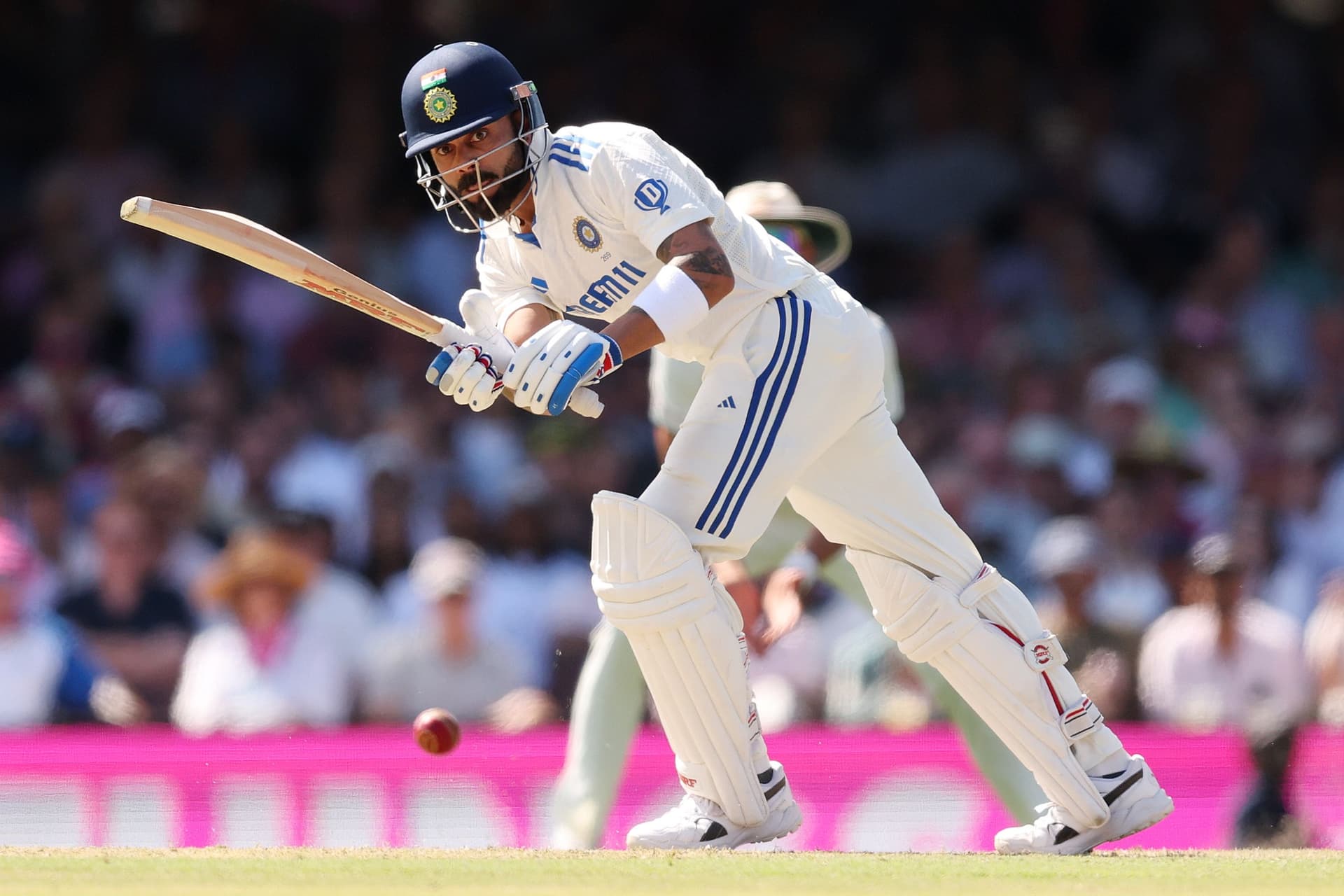 Virat Kohli of India bats during day two of the Fifth Men's Test Match