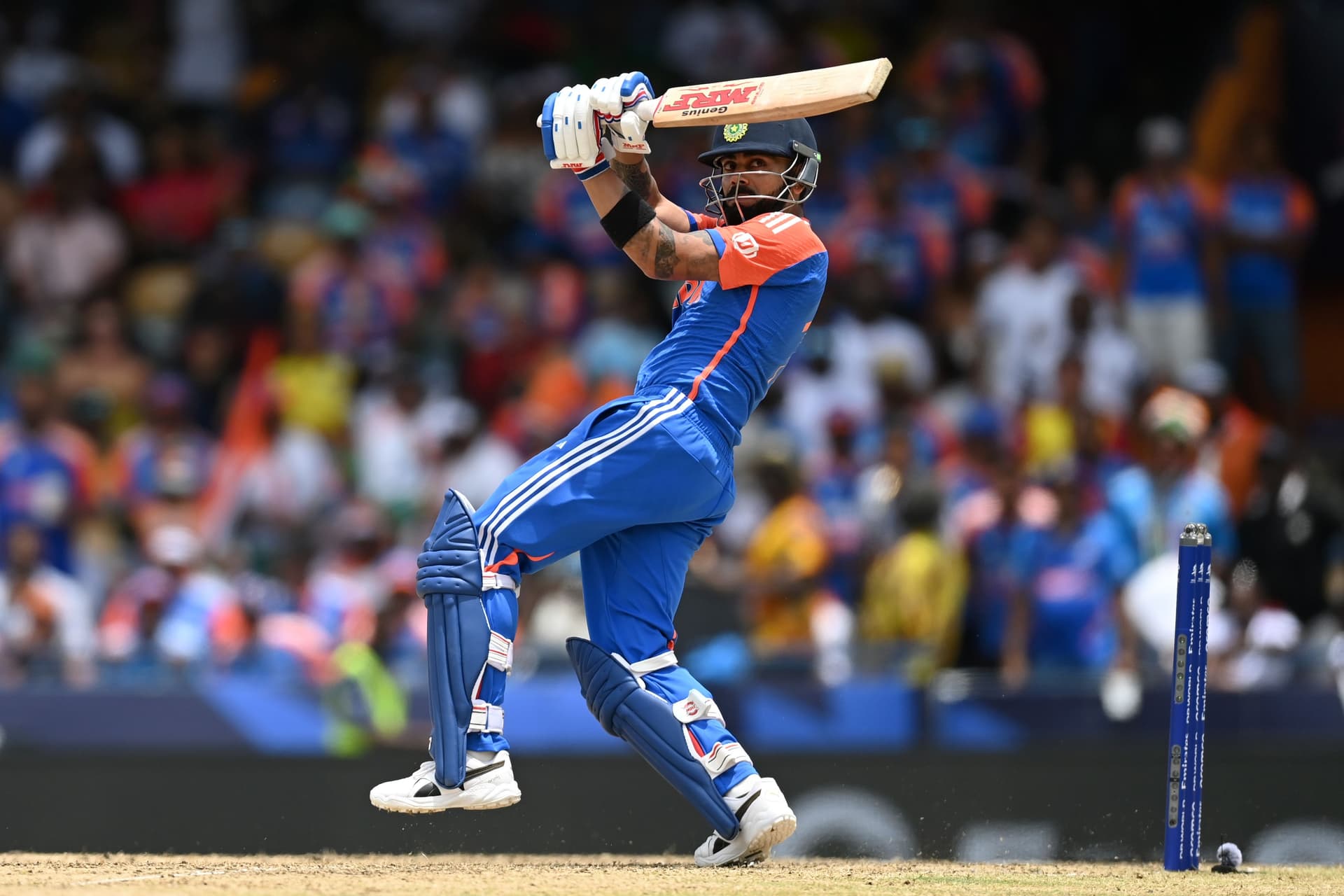 Virat Kohli of India bats during the ICC Men's T20 Cricket World Cup