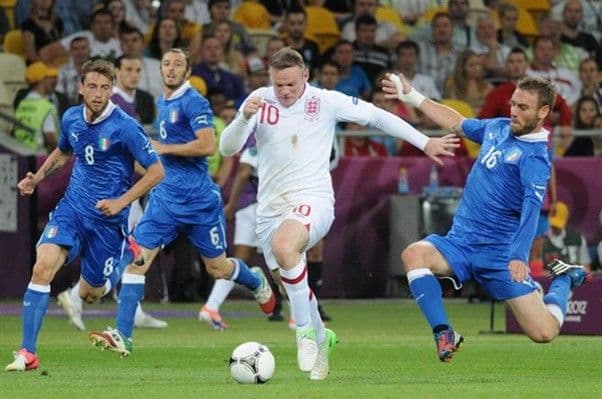 Wayne Rooney, one of the Premier League and England’s best young players