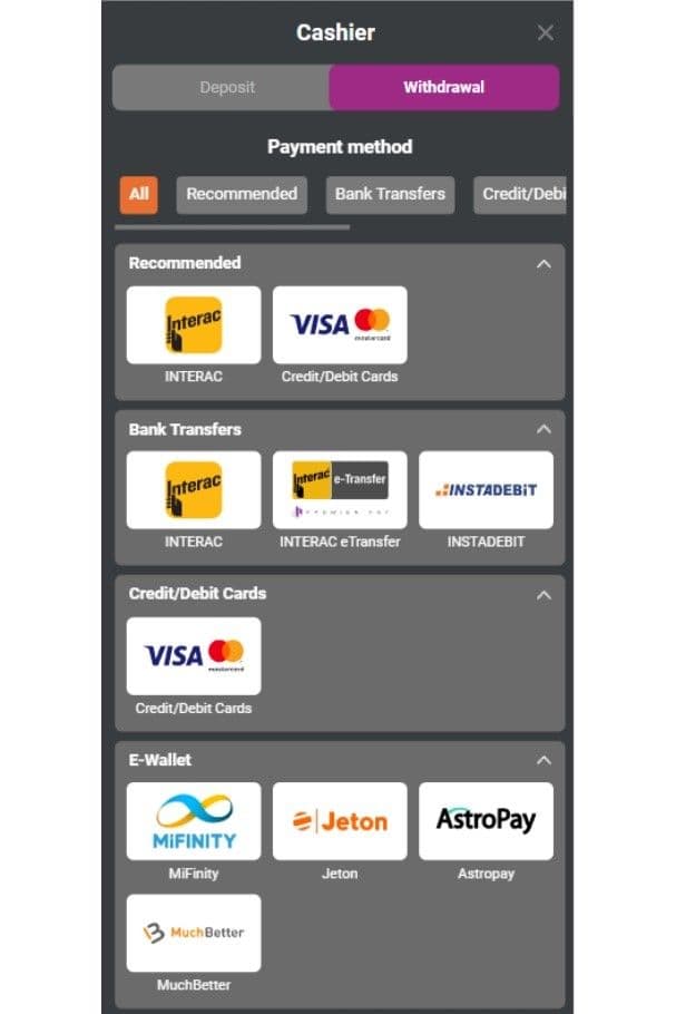 TonyBet Withdrawal Guide Step 3