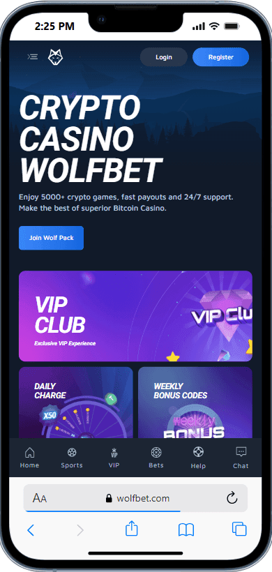 Wolfbet deposits