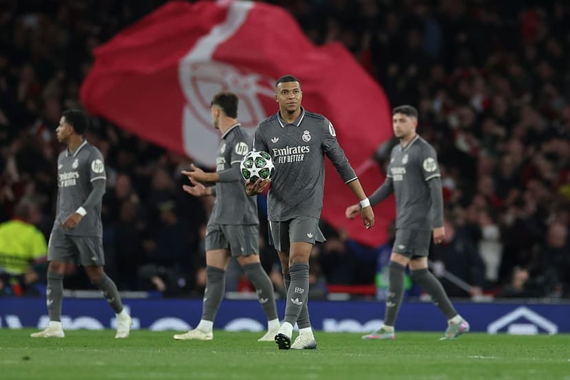 Arsenal FC v Real Madrid C.F. - UEFA Champions League 2024/25 Quarter Final First Leg