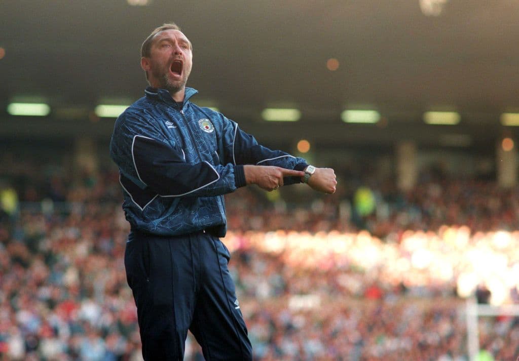 Brian Horton Manchester City FC Coach