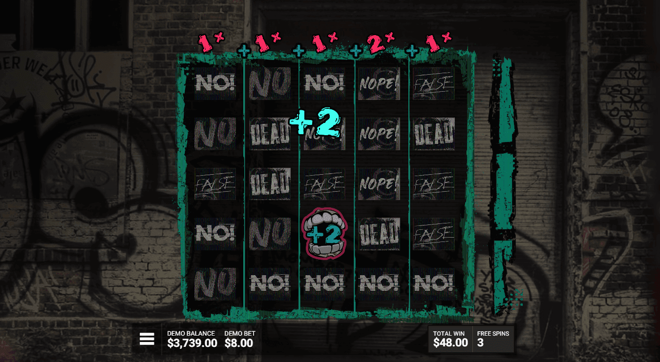 Chaos Crew Sketchy Skull Multipliers in Free Spins