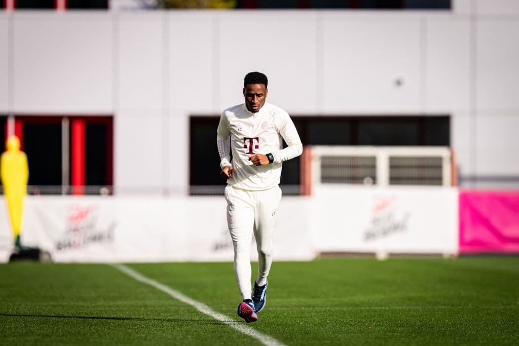 FC Bayern München Training Session And Press Conference - UEFA Champions League 2023/24
