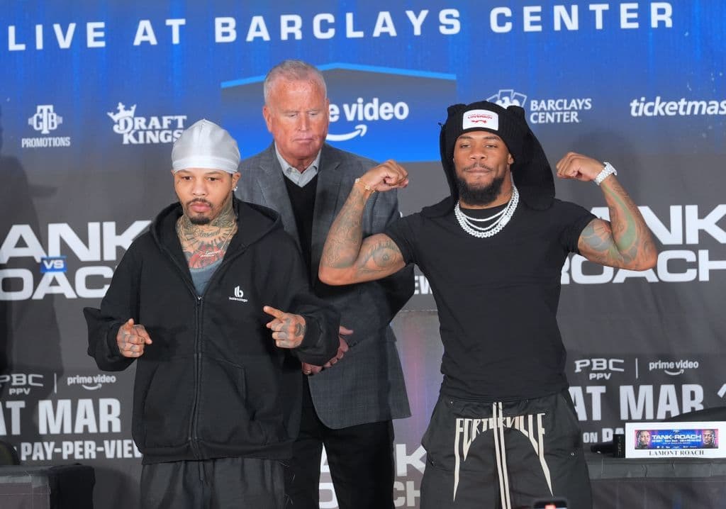 Gervonta Davis vs. Lamont Roach press conference in New York