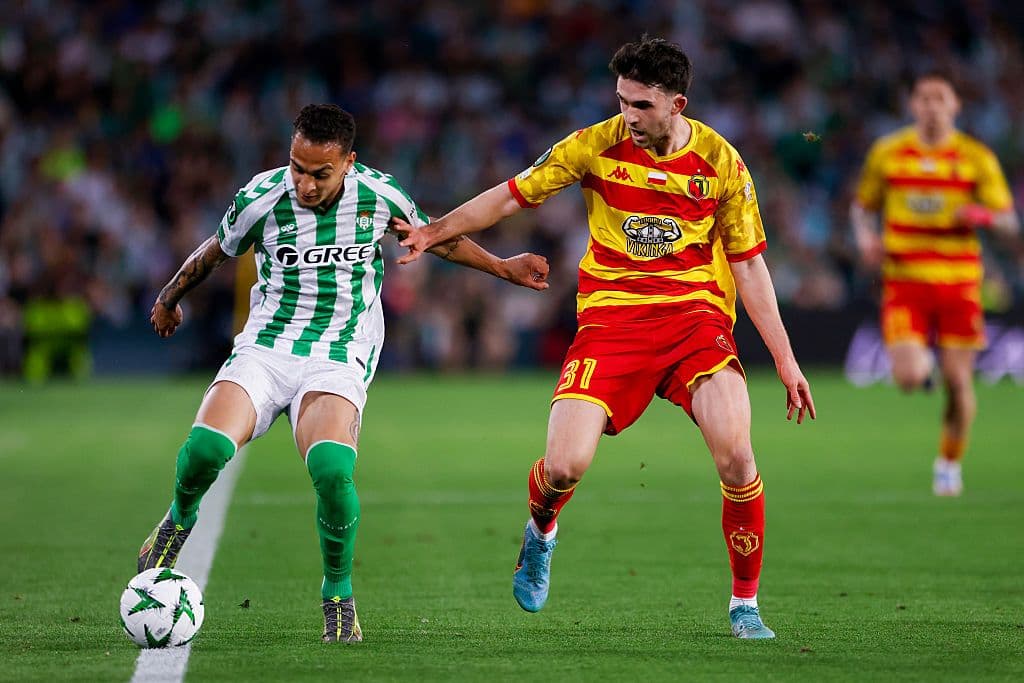 Real Betis Balompie v Jagiellonia Bialystok - UEFA Conference League 2024/25 Quarter Final First Leg