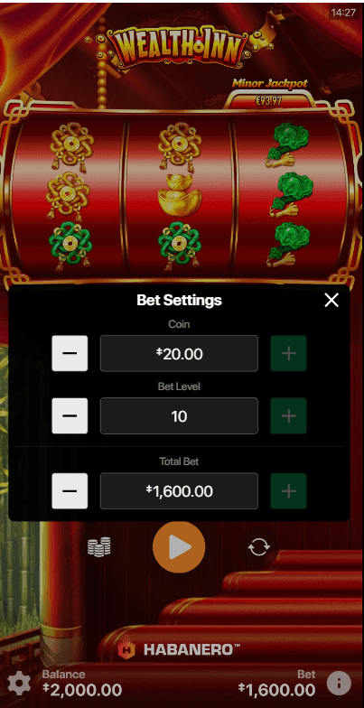 you will need to sign up at a Wealth Inn casino